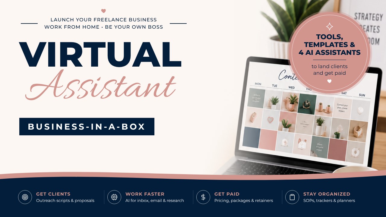 Virtual Assistant Business-in-a-Box