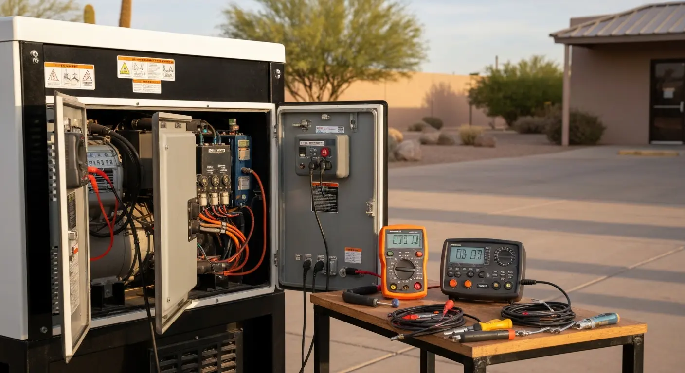 Generator maintenance service