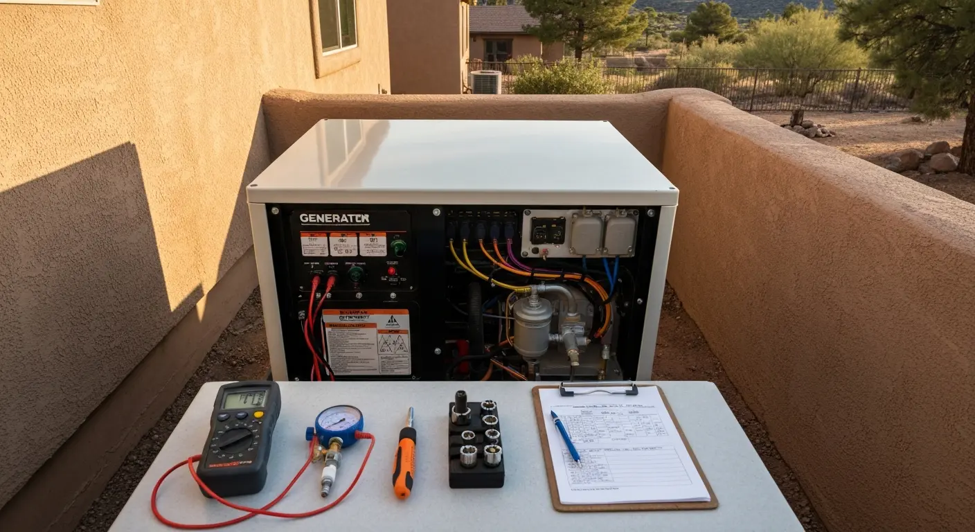 Generator maintenance and service