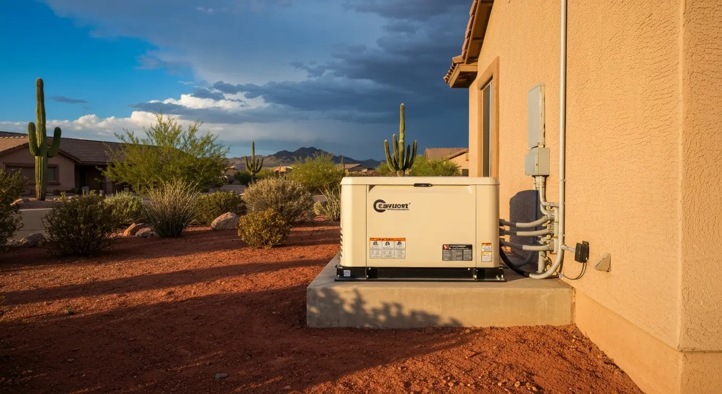 Generator installation