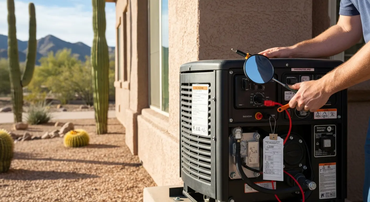 Generator maintenance service