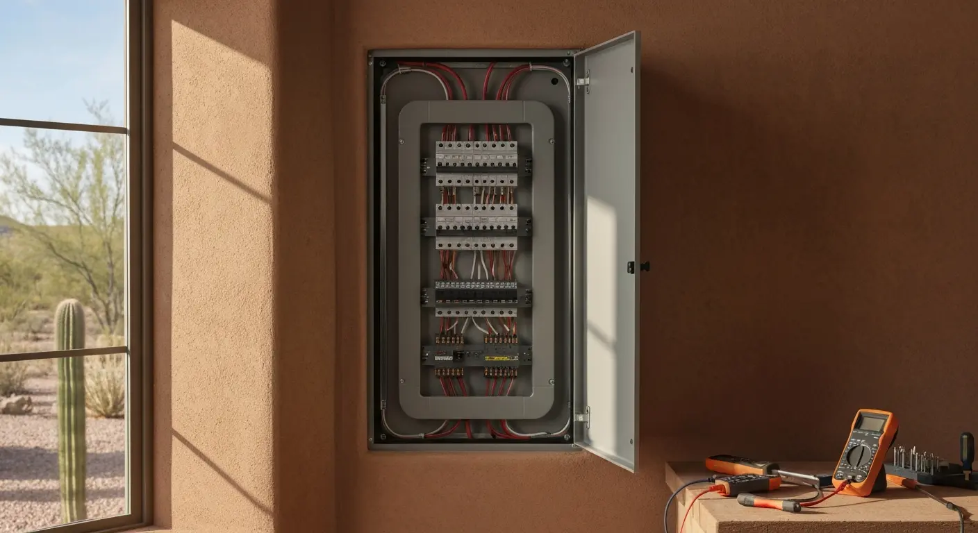 Electrical panel installation