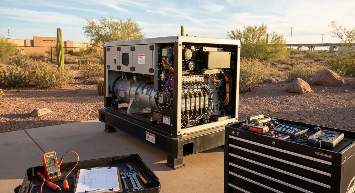 Generator maintenance and service