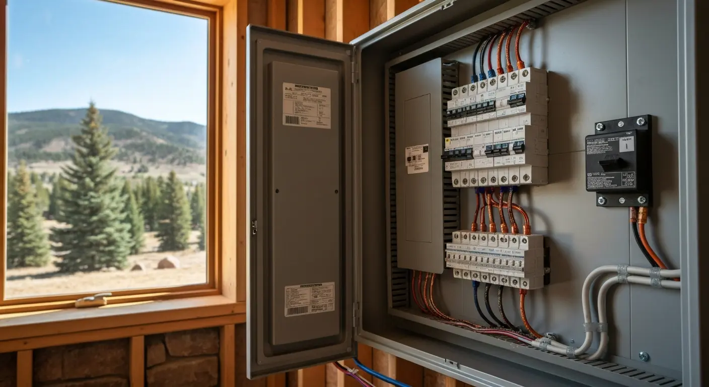 Electrical panel upgrade work