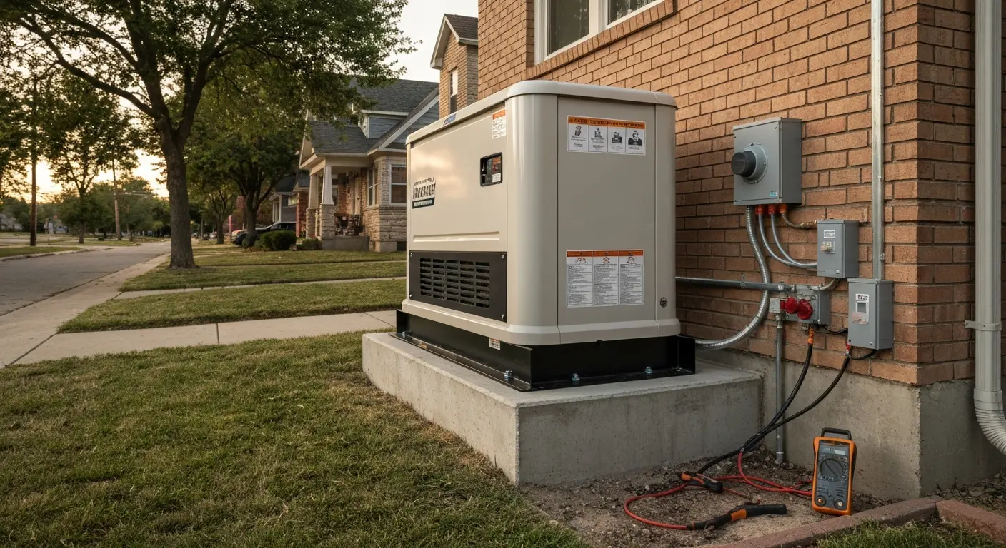 Generator installation project