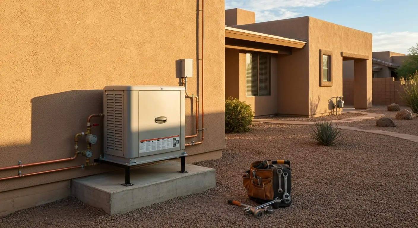 Generator installation