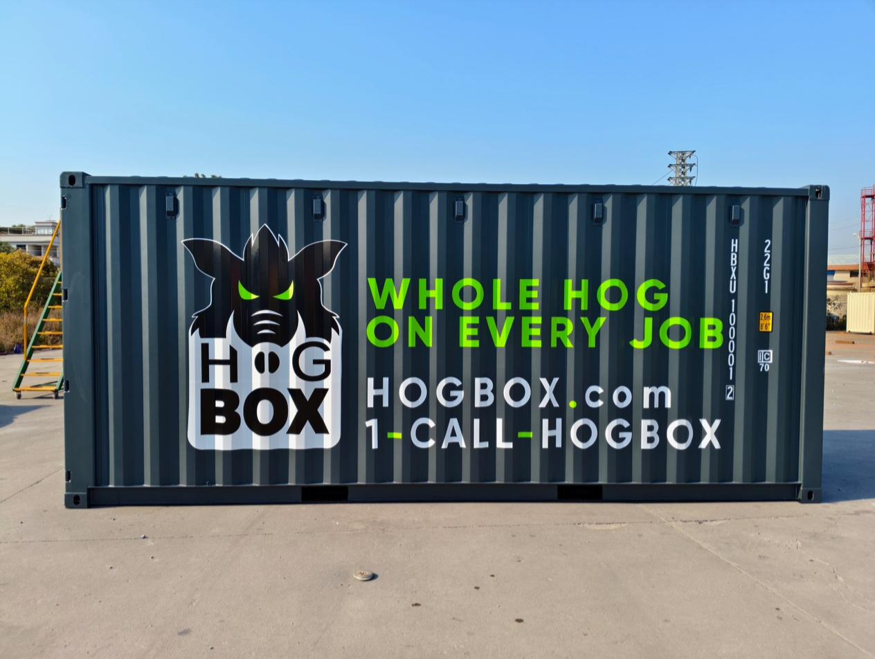 HOGBOX equipment on a working Arkansas job site