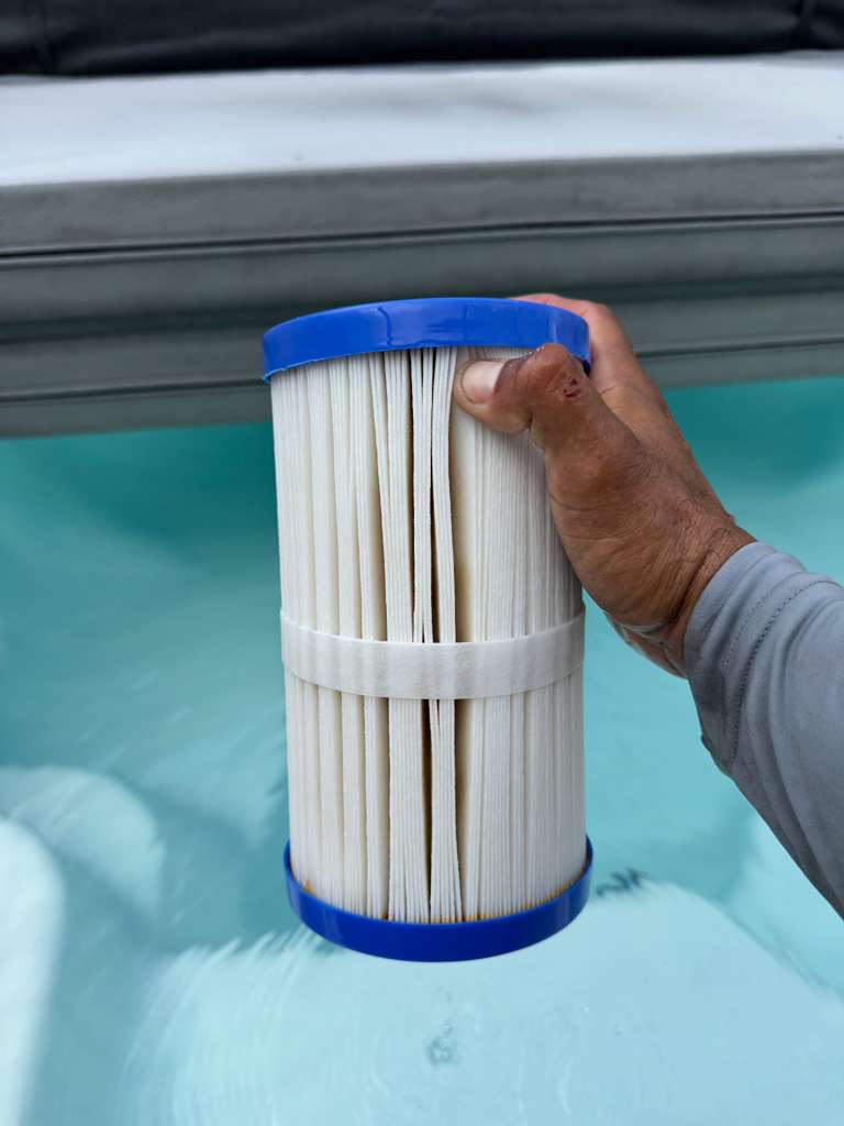 Sparkling clean pool after service by Triton Professional Pool Services in Sarasota FL