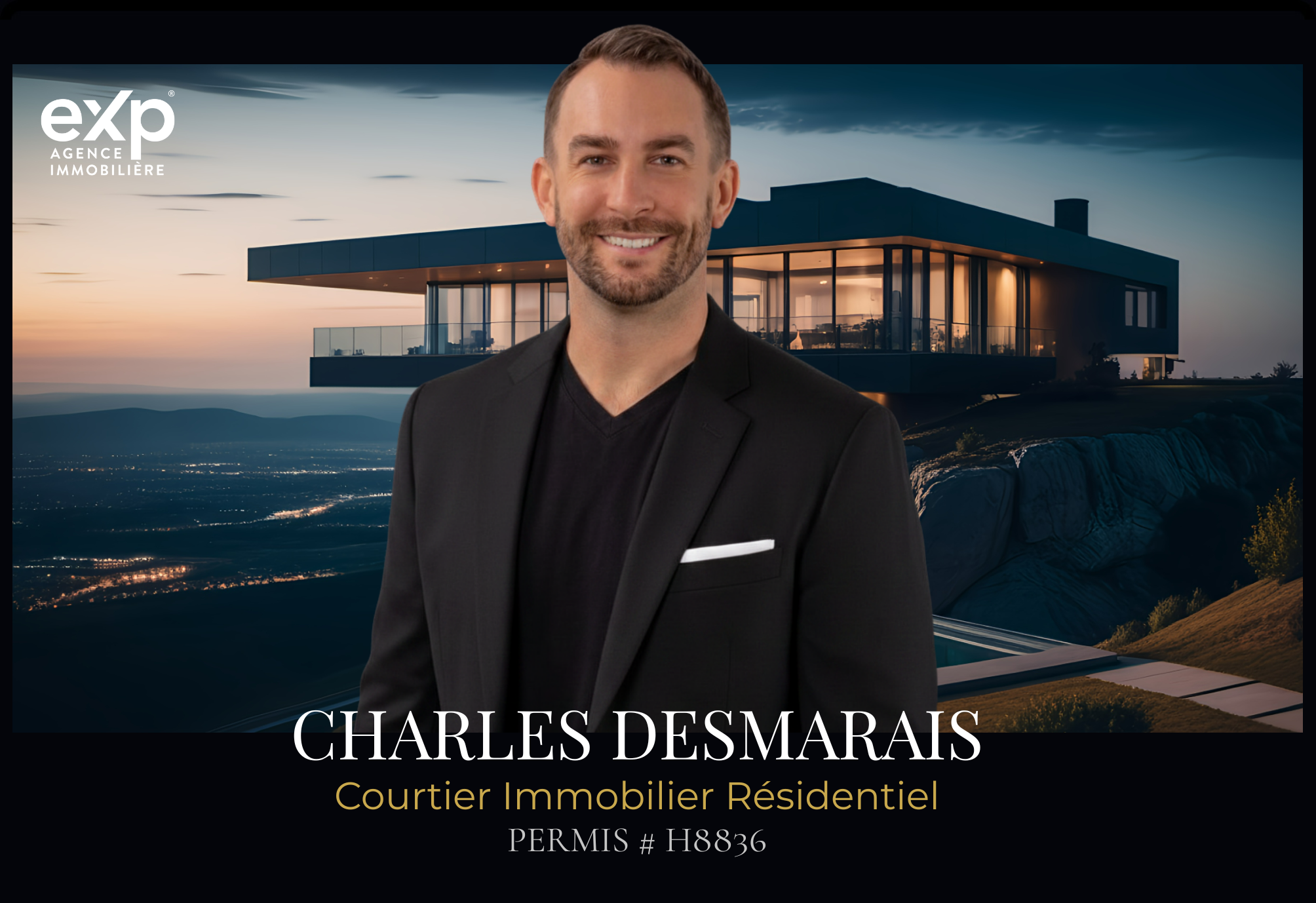 Charles Desmarais — Courtier Immobilier Résidentiel