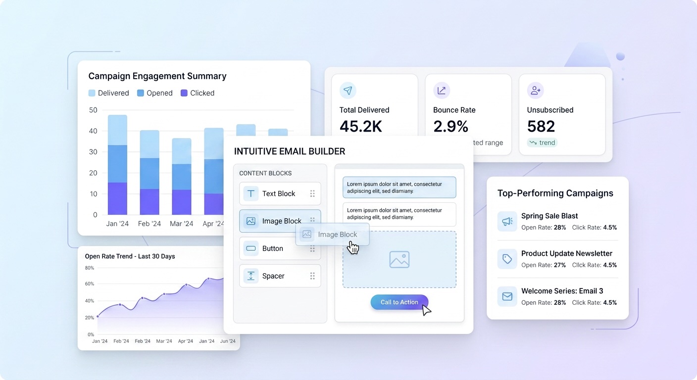 Email & SMS Builder