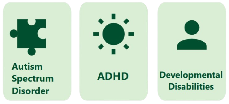 Autism Spectrum Disorder, ADHD, Developmental Disabilities