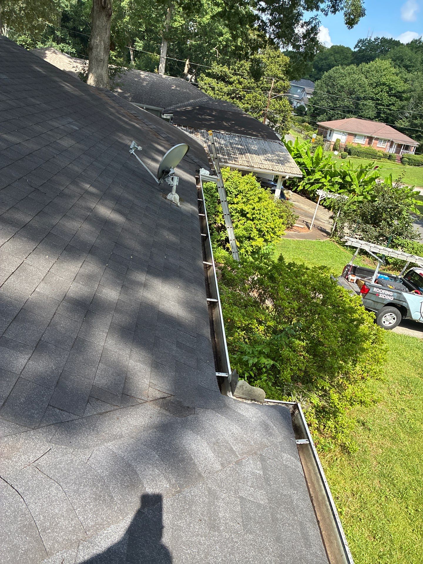 Recent Shelter Guard roofing project