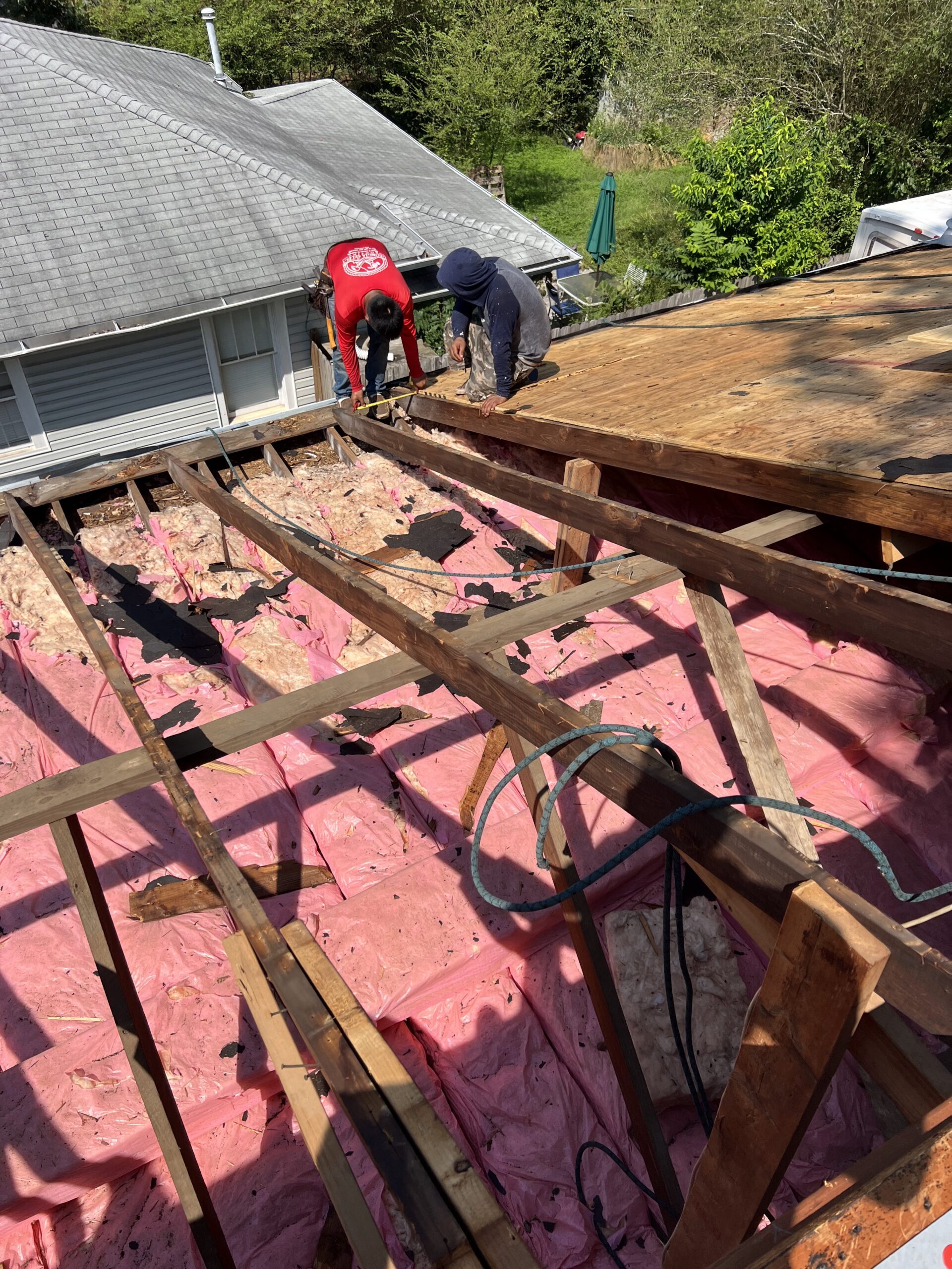 Roof replacement in Marietta