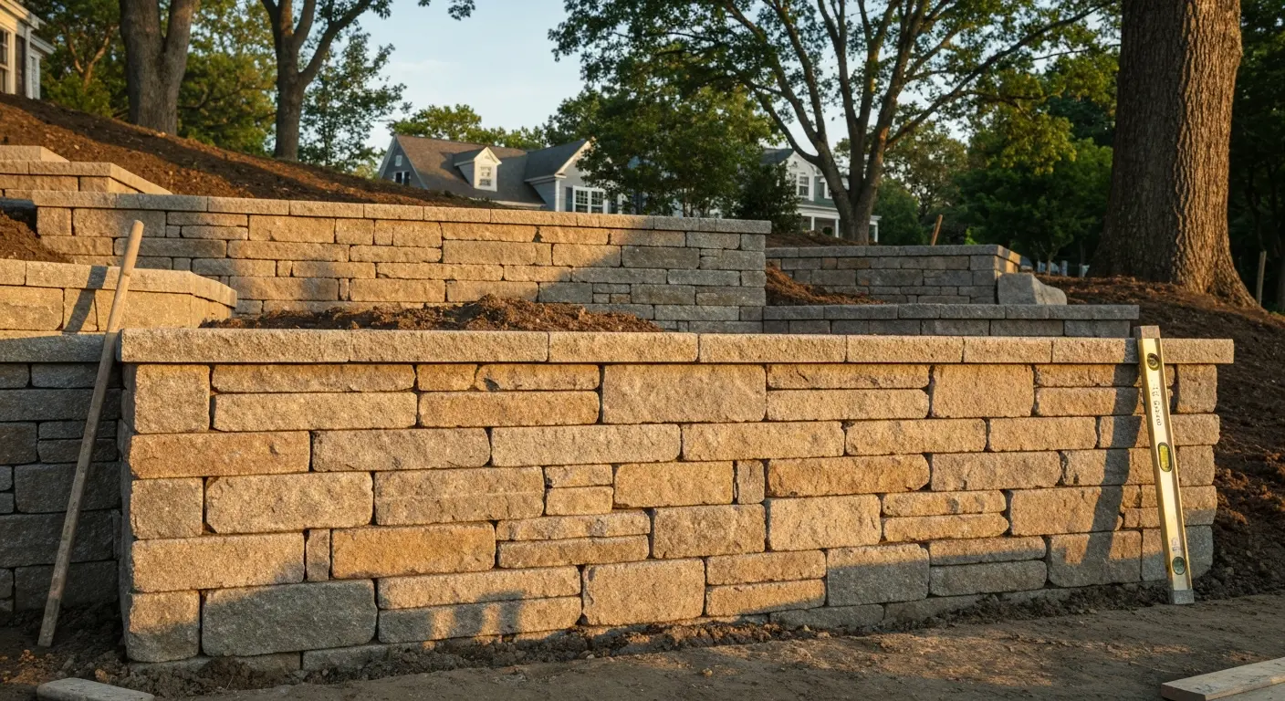Retaining wall project