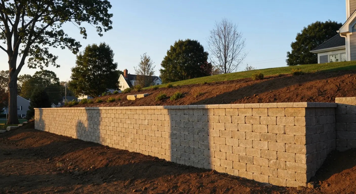 Retaining wall project