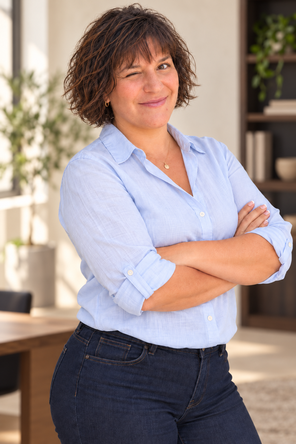Avidey Lalueza presentando la metodología ADN