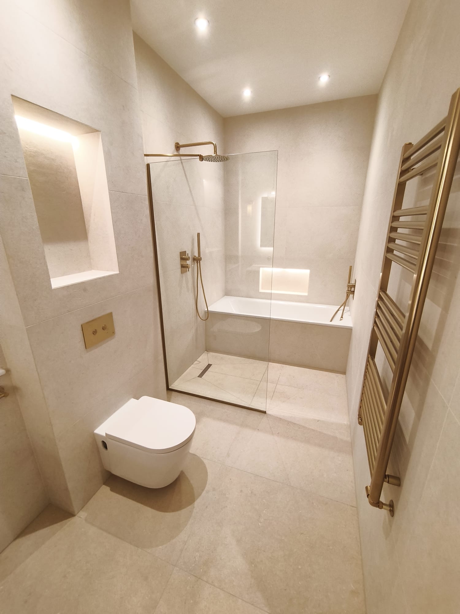 Bathroom after renovation