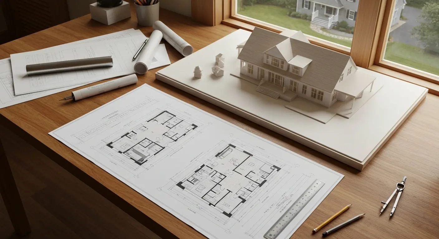 Custom home design build project