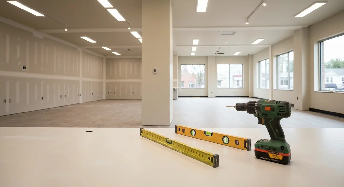 Light commercial construction project