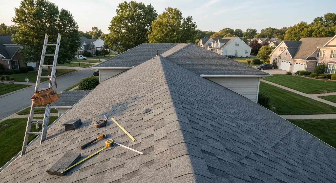 Roof replacement project