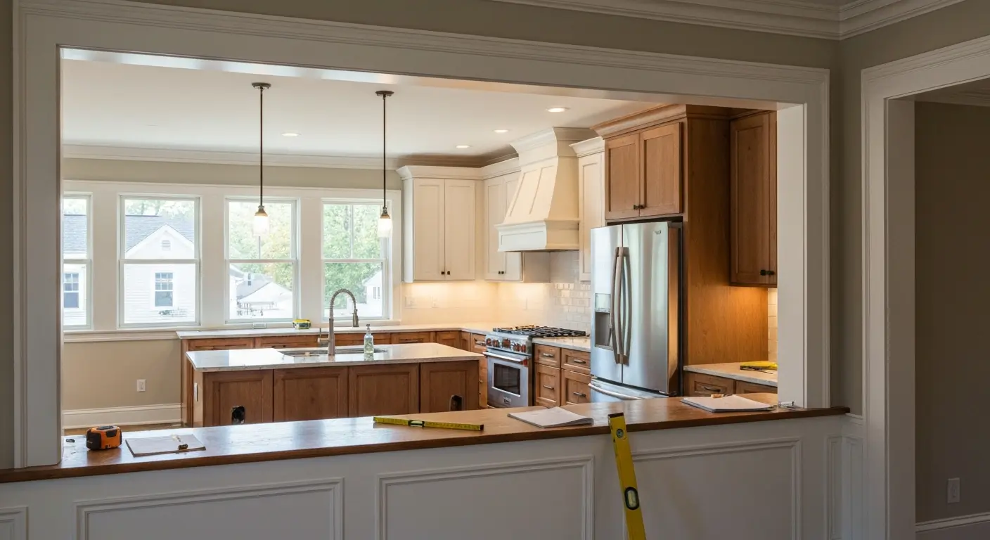 Interior kitchen and bath remodel Skaneateles