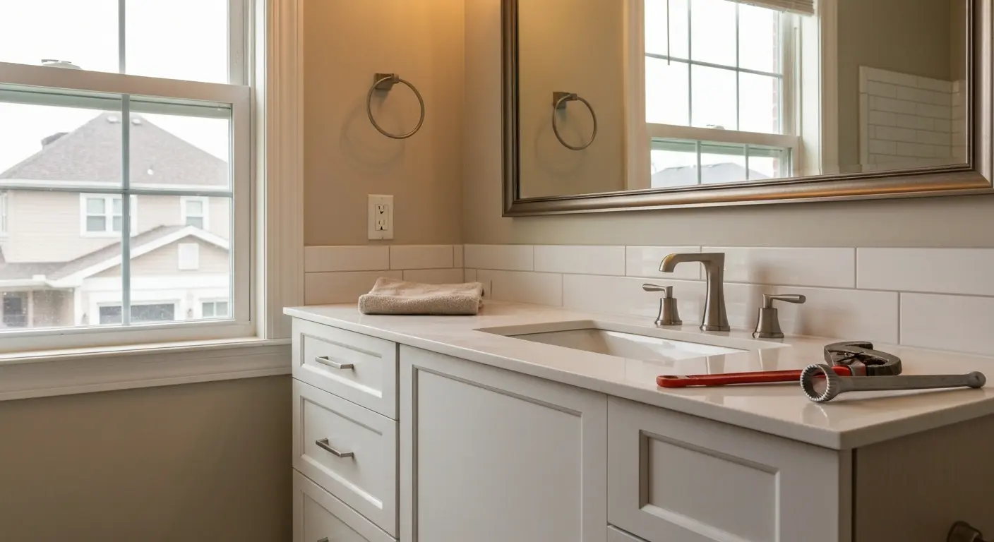 Bathroom fixture replacement