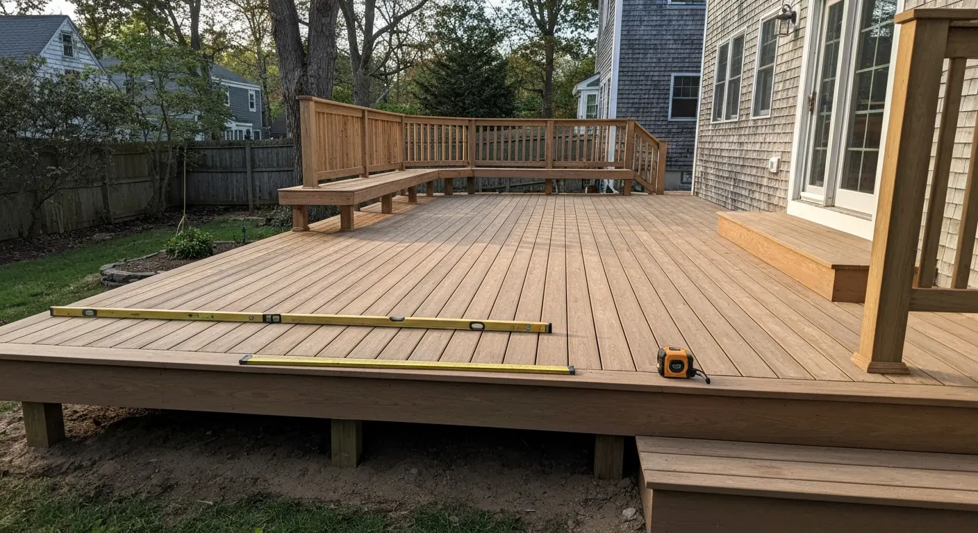 Residential deck project