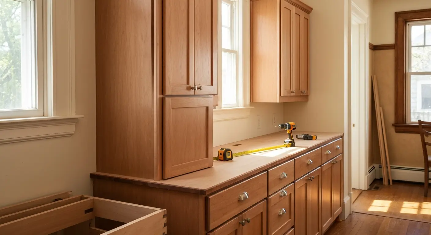 Custom kitchen cabinets
