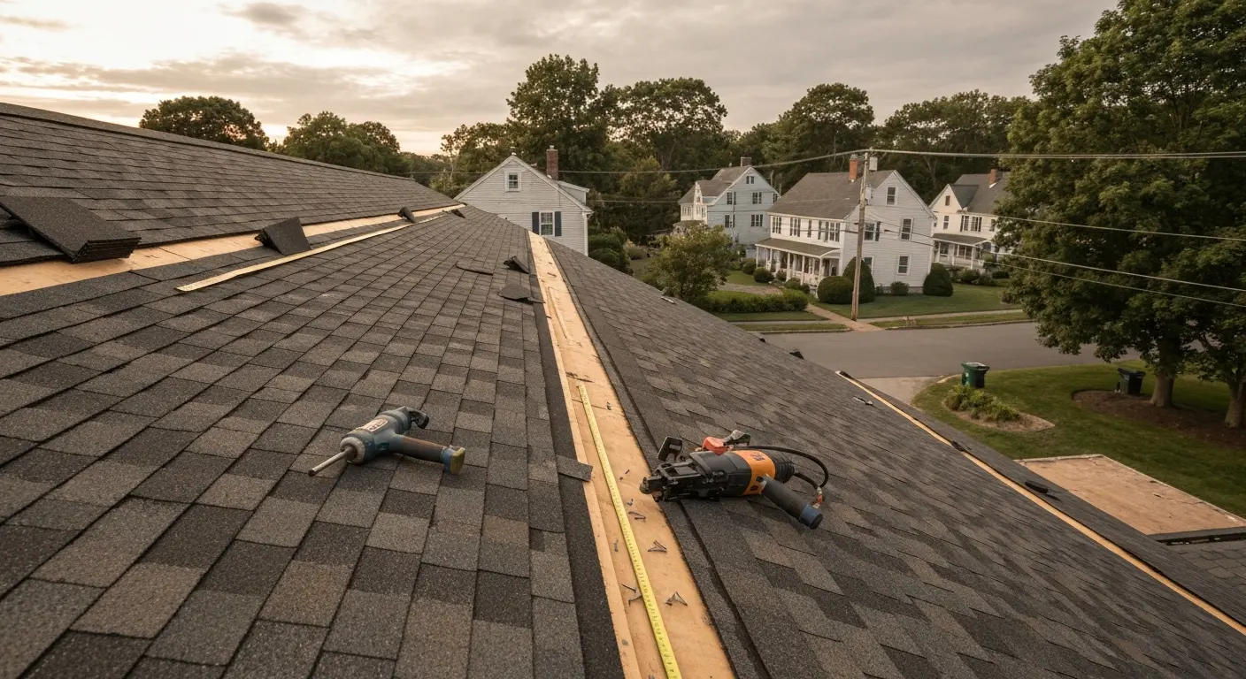 Roof replacement project