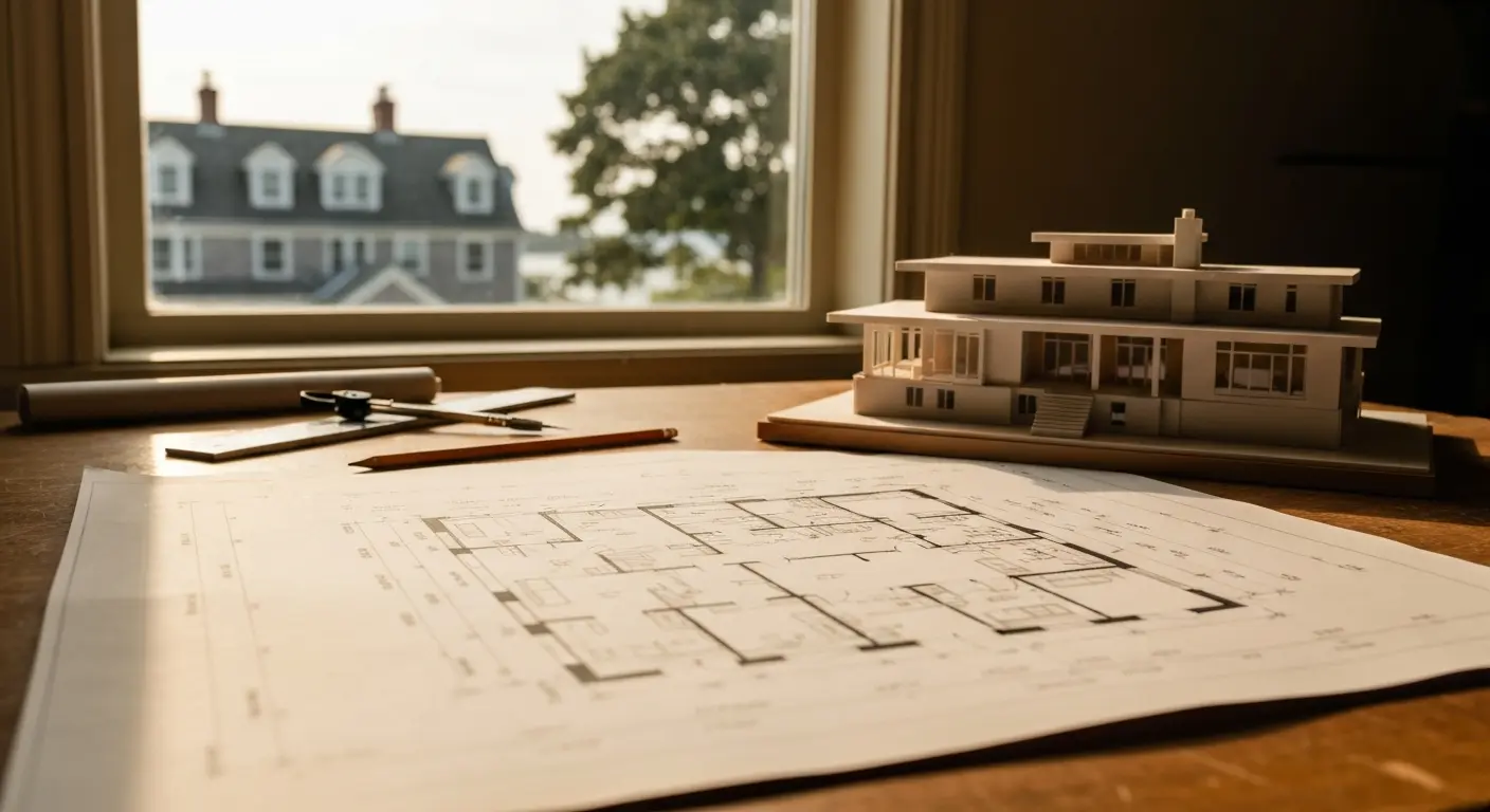 Custom home design in Groton