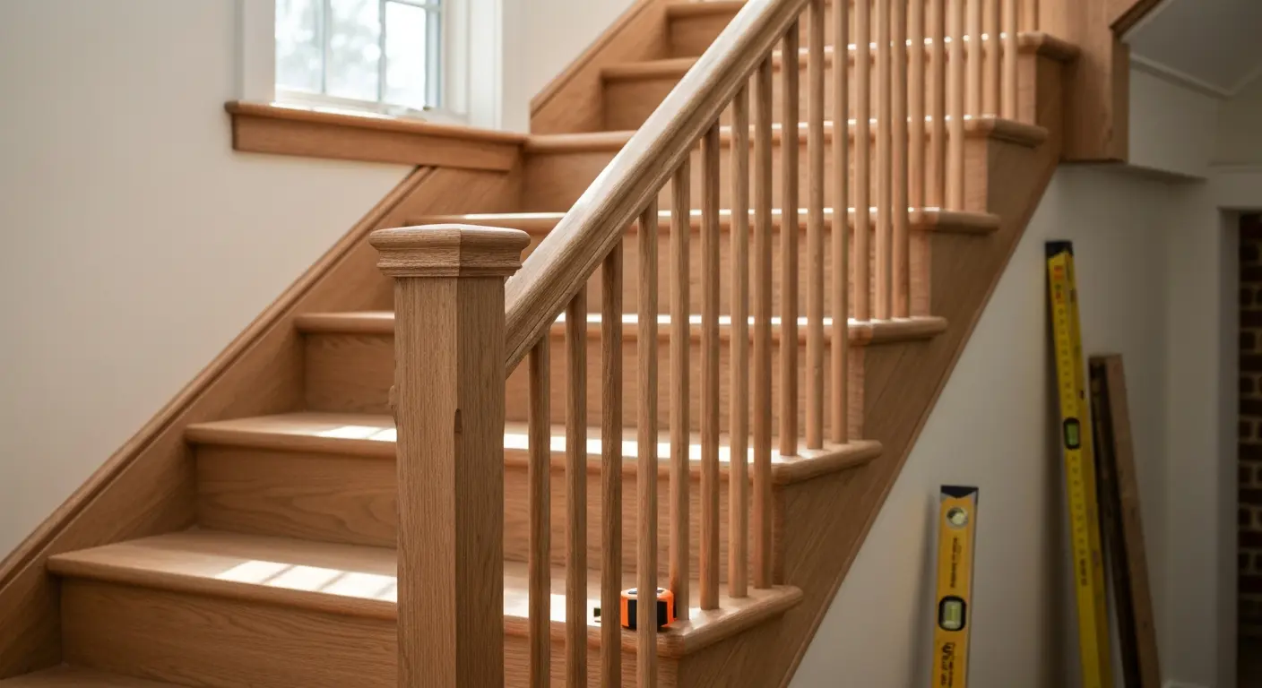 Custom millwork and staircase installation