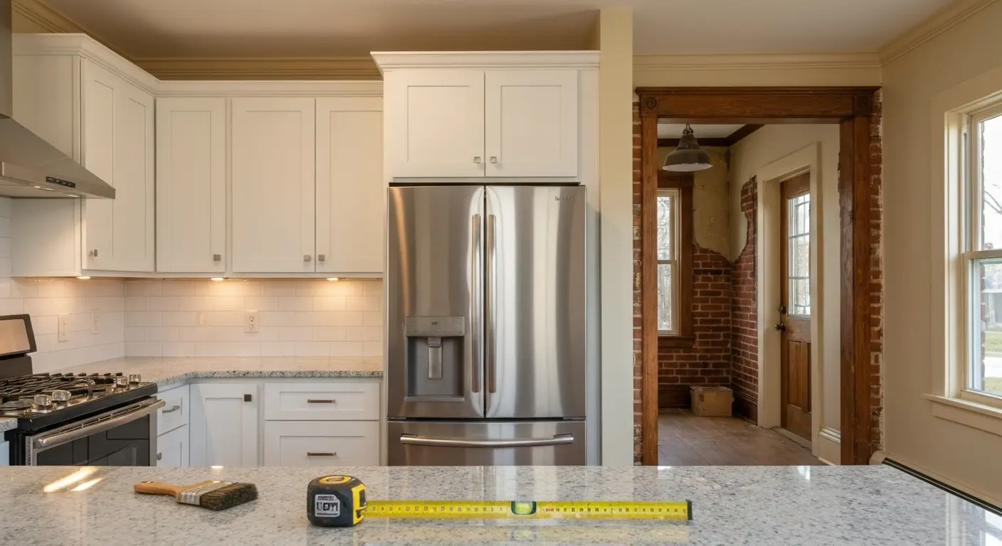 Interior remodeling project