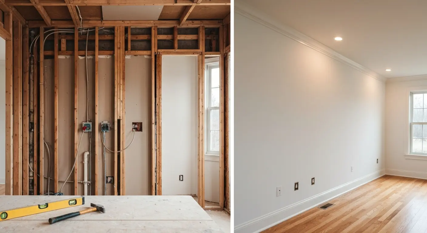 Whole house renovation project