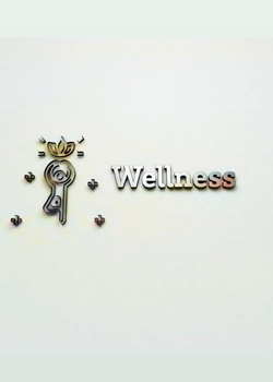Photo of a sign that says "Wellness"