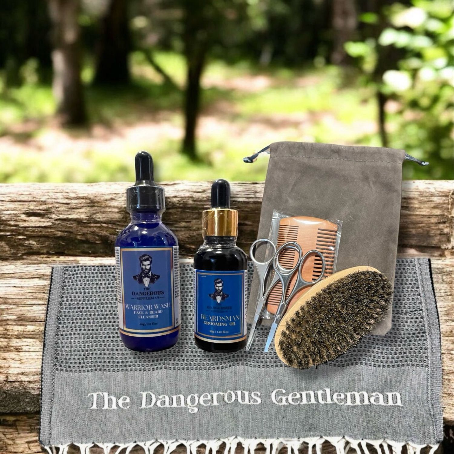 Photo of Black Box Men's Skincare Kit by The Dangerous Gentleman