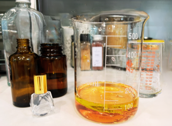 Photo of Lab Equipment used for Custom Formulation of Skincare Products