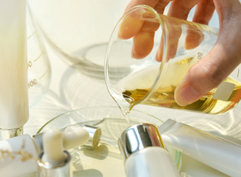 Photo of Person Creating a Custom Formulated Skincare Product