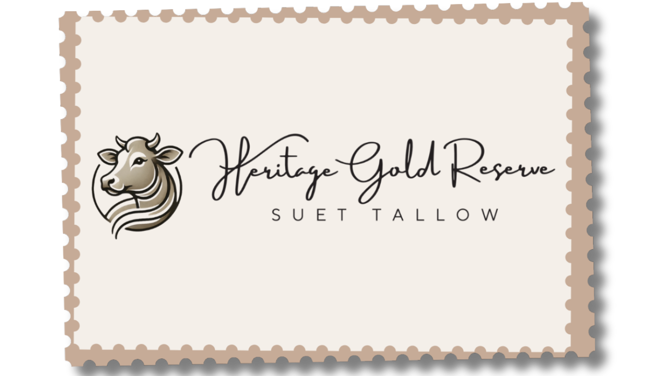 Heritage Gold Reserve Suet Tallow Logo