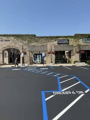 Crack filling in San Diego County, CA