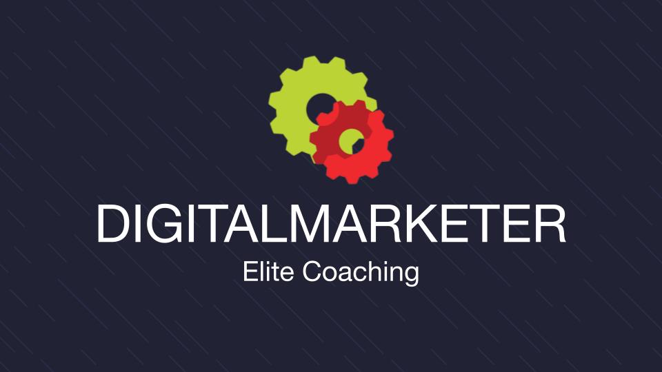 DigitalMarketer Elite Coaching System Diagram