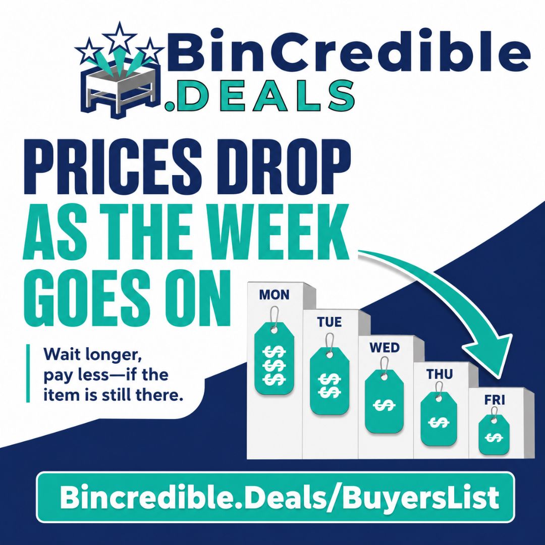 Prices Drop As the Week Goes On 01