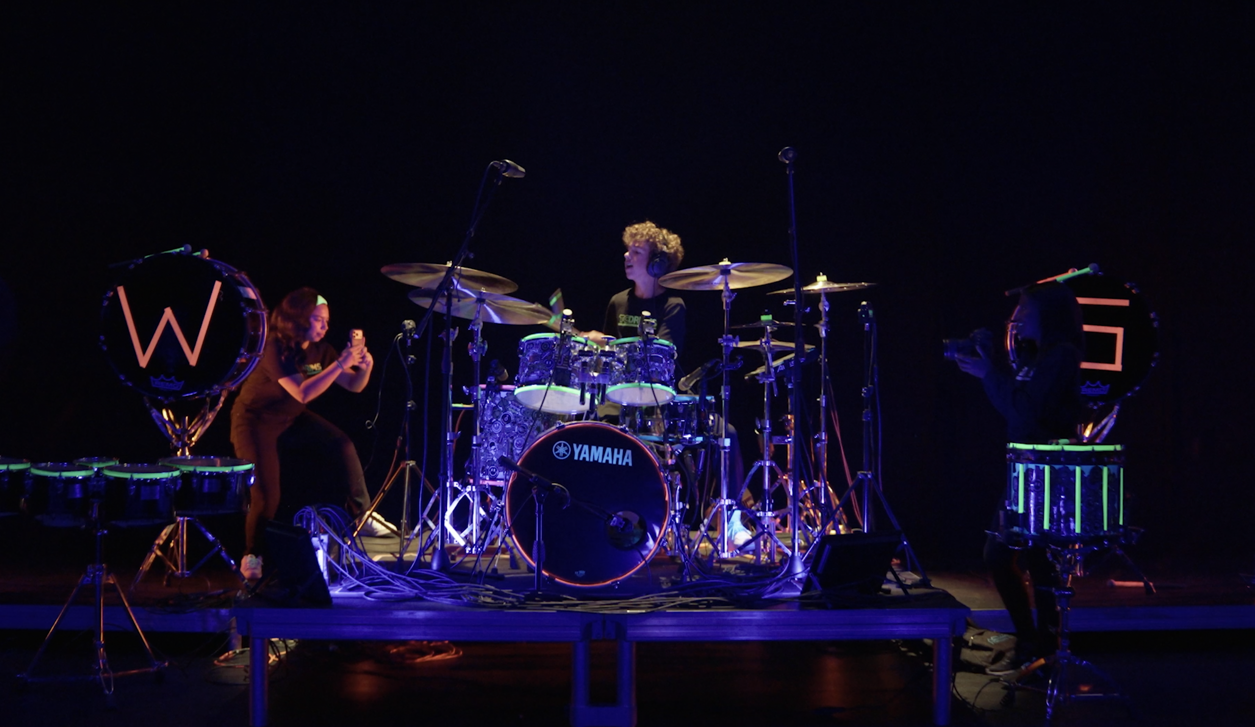 TC Drums Glowshow Highlight