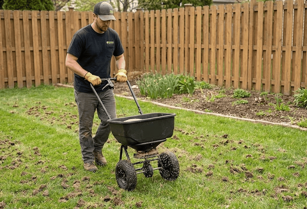 Aeration & Seeding in Freehold