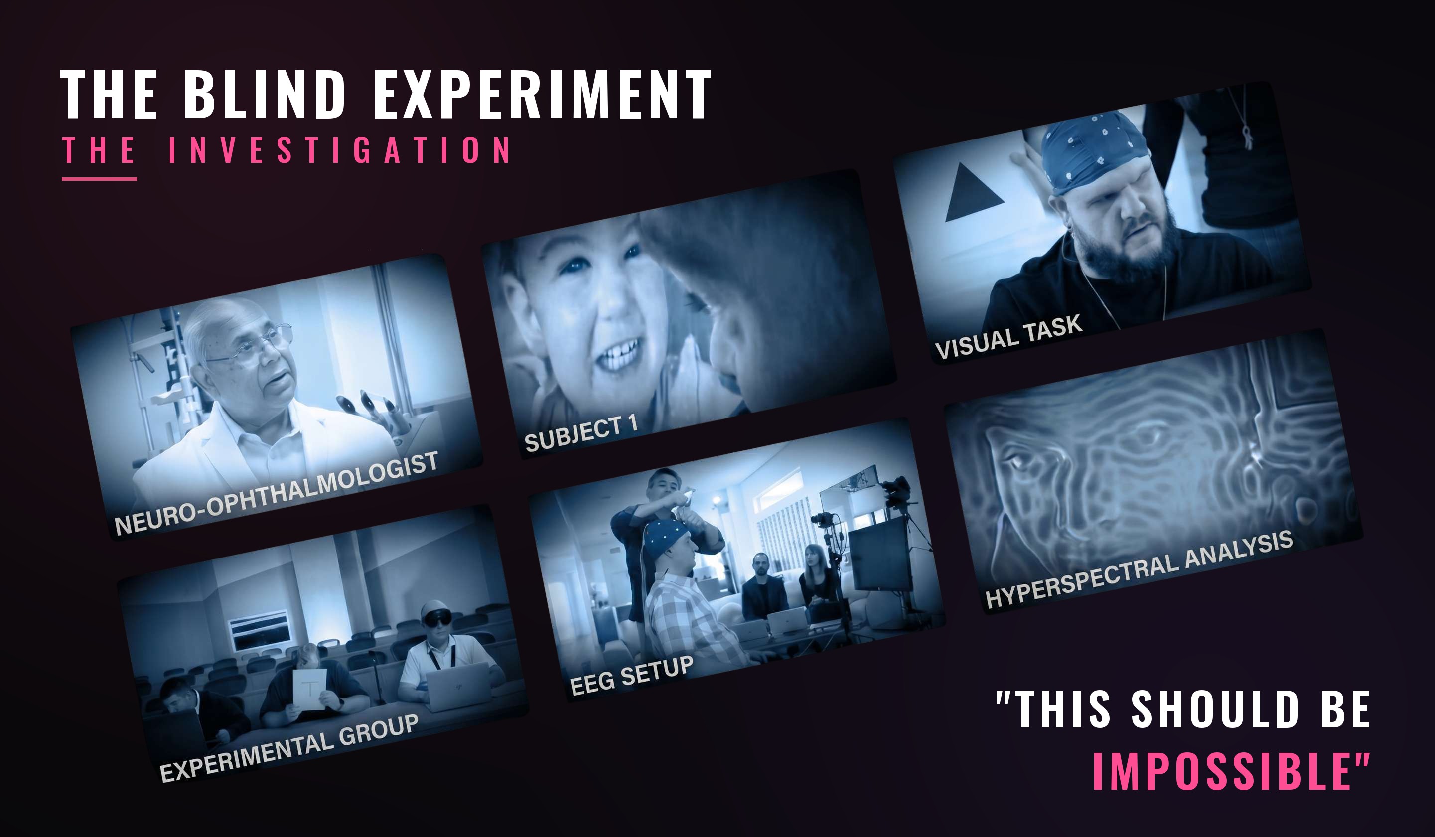 The Blind Experiment — The Investigation