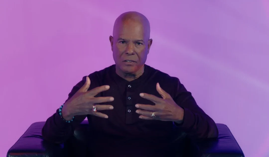 Michael Beckwith on camera