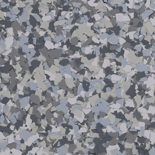 Polar floor coating color sample