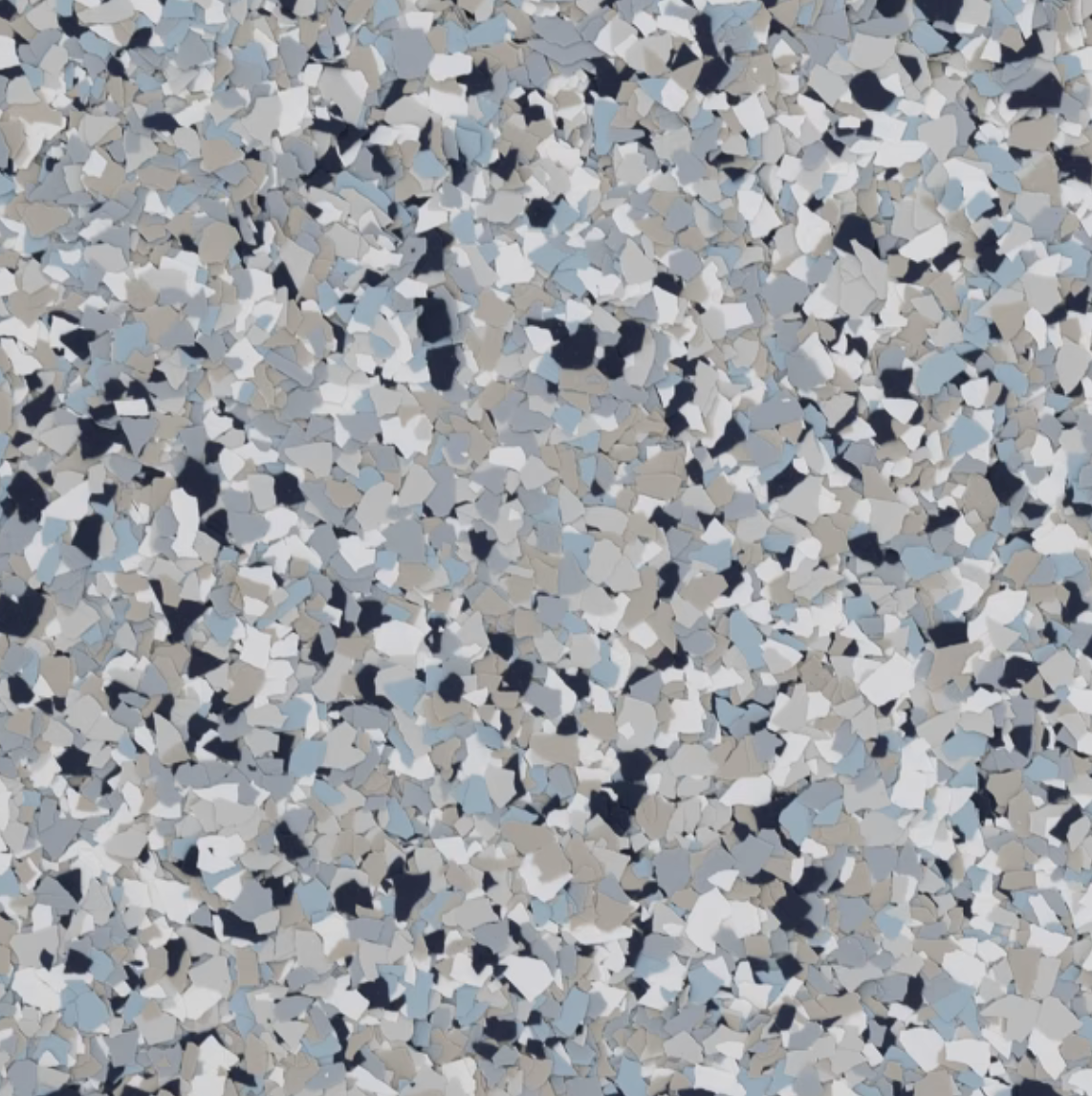 Rapids floor coating color sample