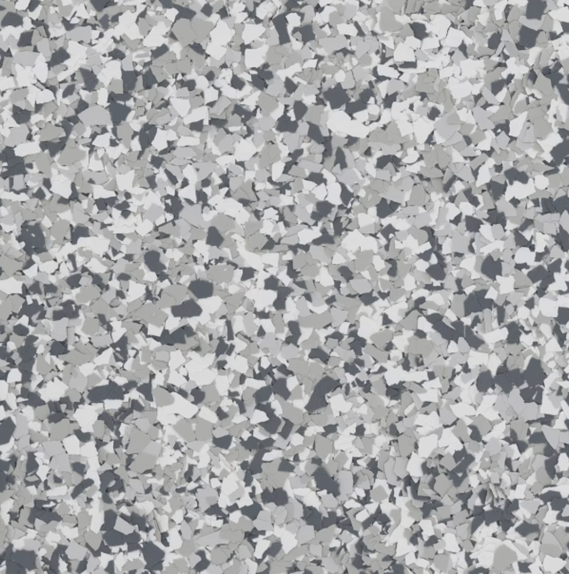 Gravel floor coating color sample