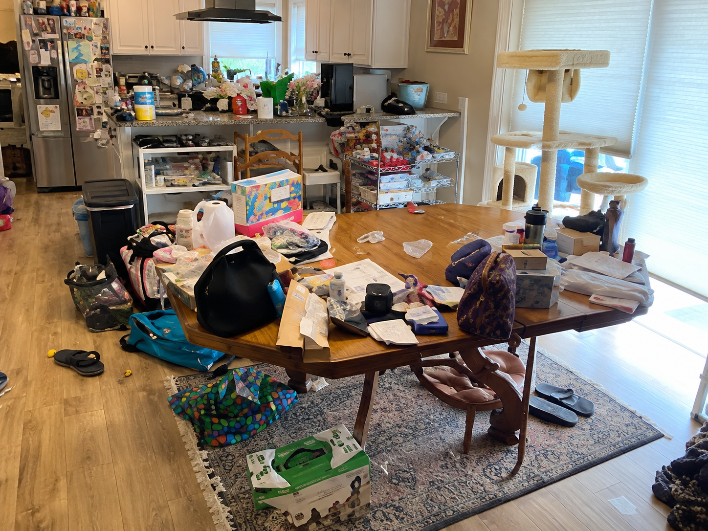 Before cleaning view 8