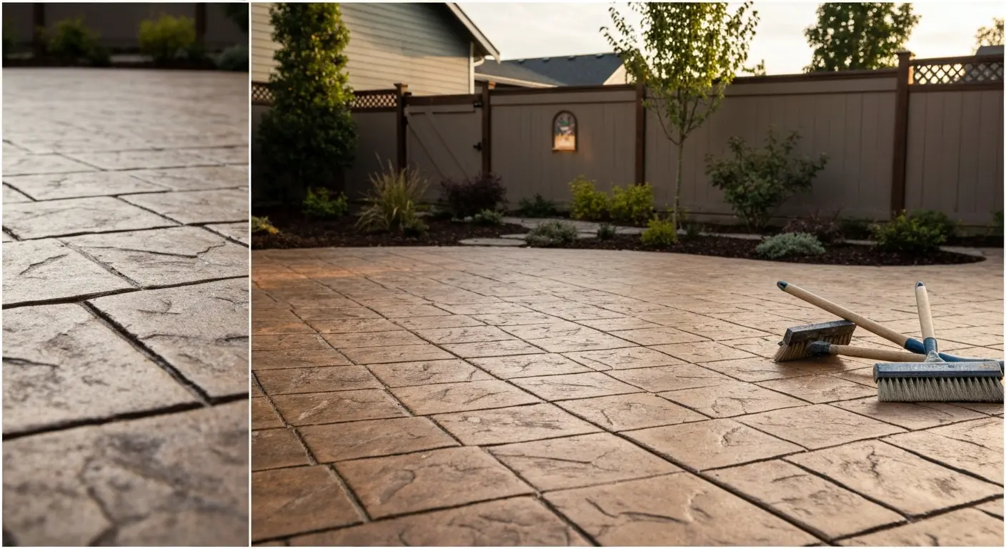 Patio and outdoor entertaining space